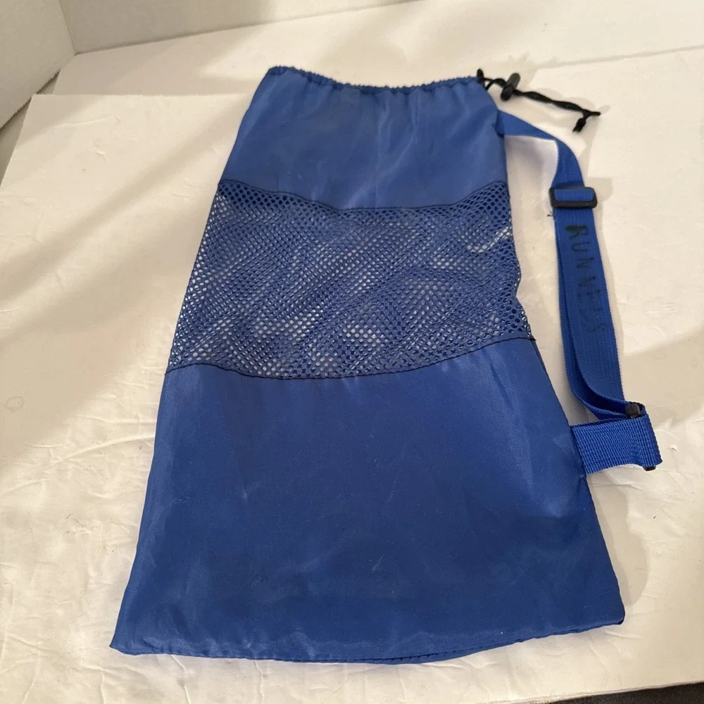 ProDive Blue Mesh Gear Bag-Cinch Cord-18.25